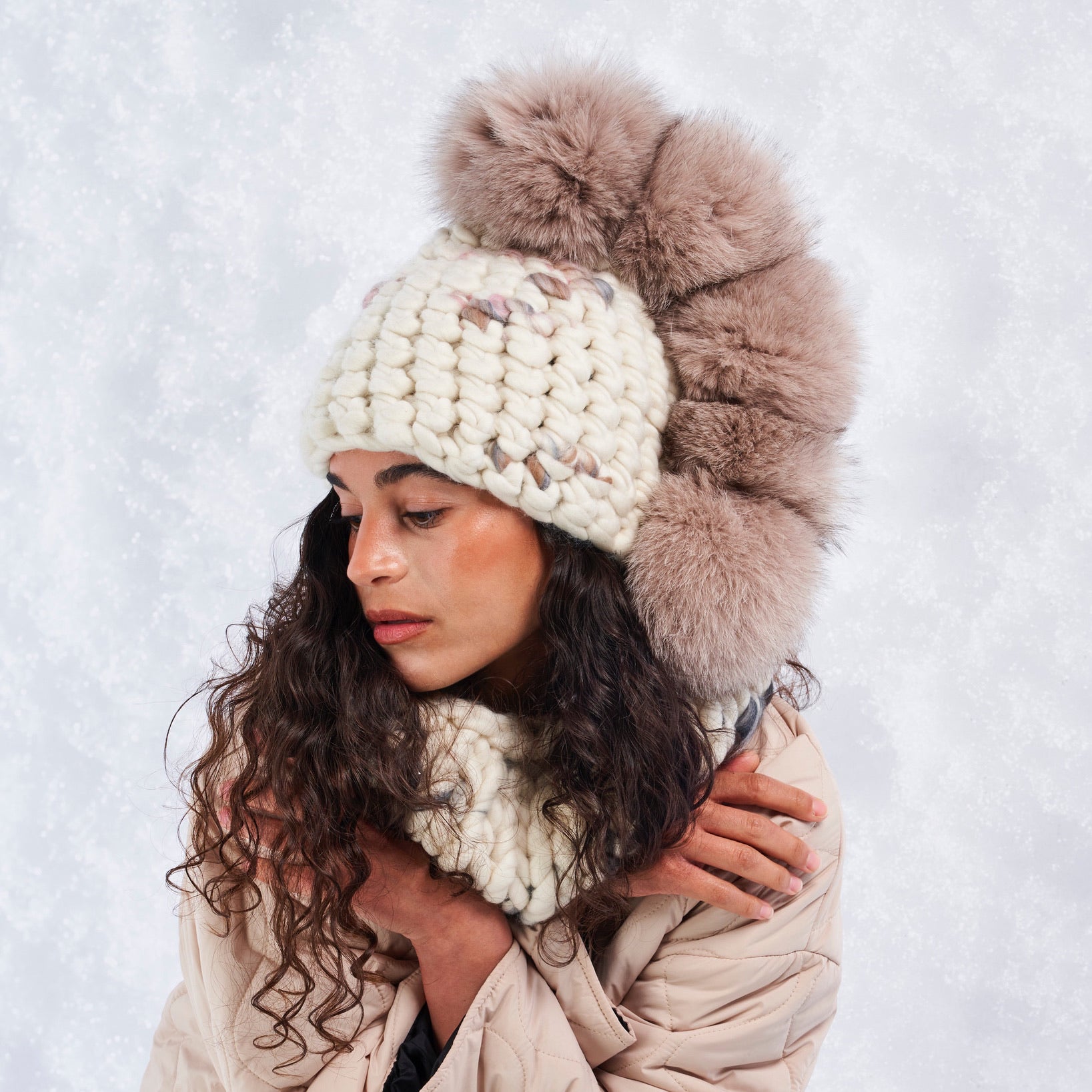 Mischa Lampert ポンポン付きニット帽　ビーニー beanies – Mischa Lampert