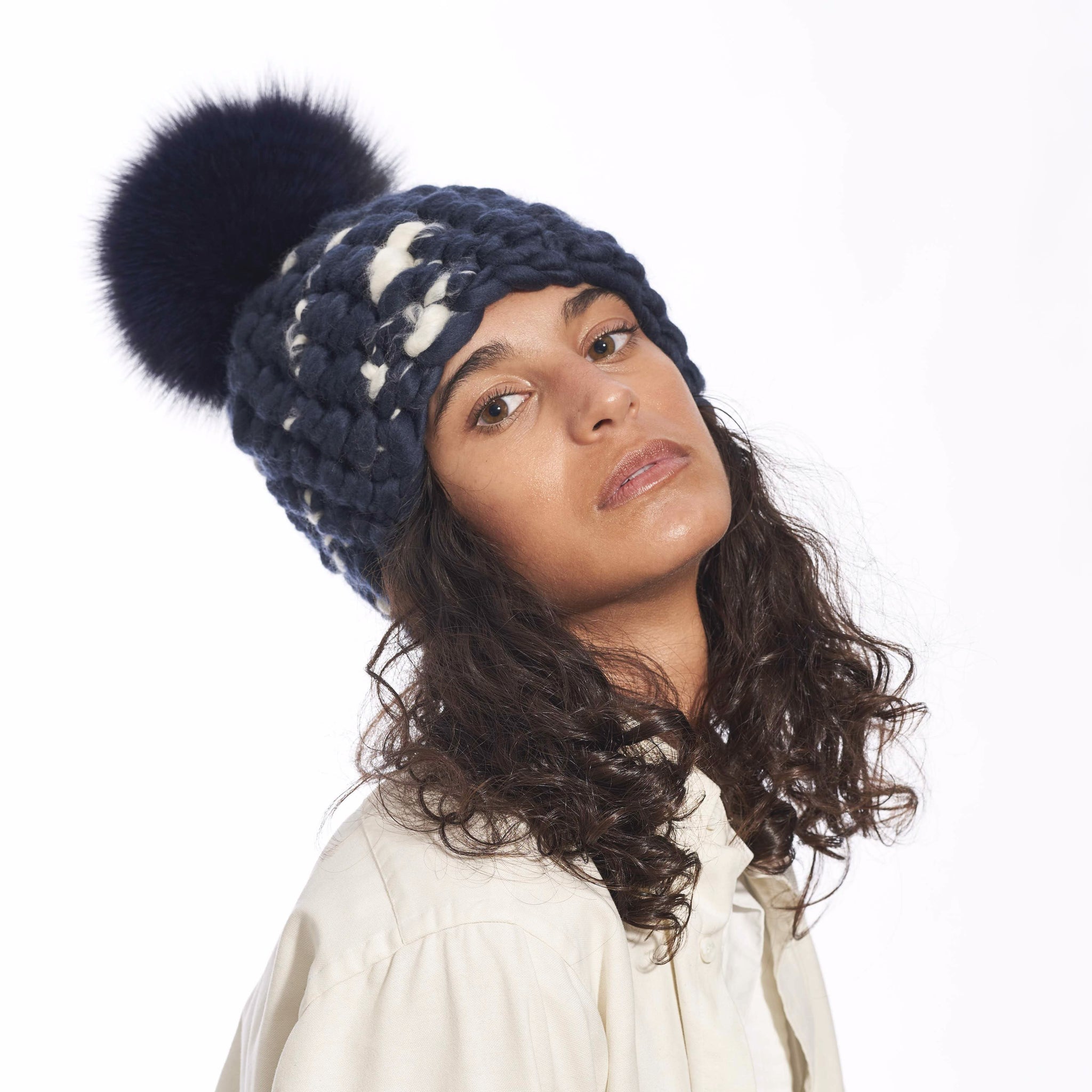 ◆MISCHA LAMPERT（ミーシャランパート）◆ニットキャップ◆ womens – Mischa Lampert